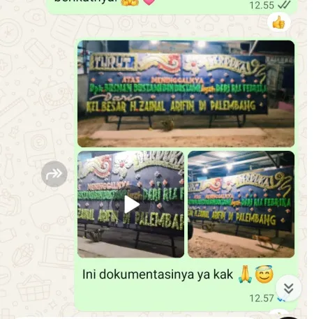 Pengiriman Papan Bunga Duka Vihara Dharma Bhakti